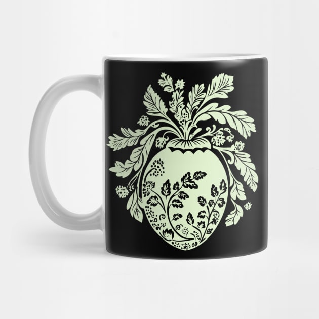 Floral Acorn – Small But Mighty Woodland Charm by TuncGK